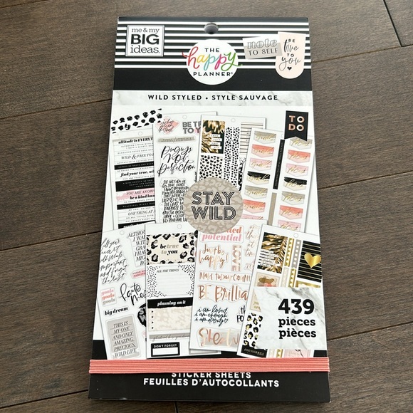 ME & MY BIG IDEAS Happy Planner Wild Styled Planner Accessories, Stickers Crafts - Picture 10 of 13